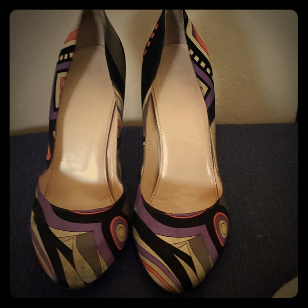 Puccini Multicolored heels